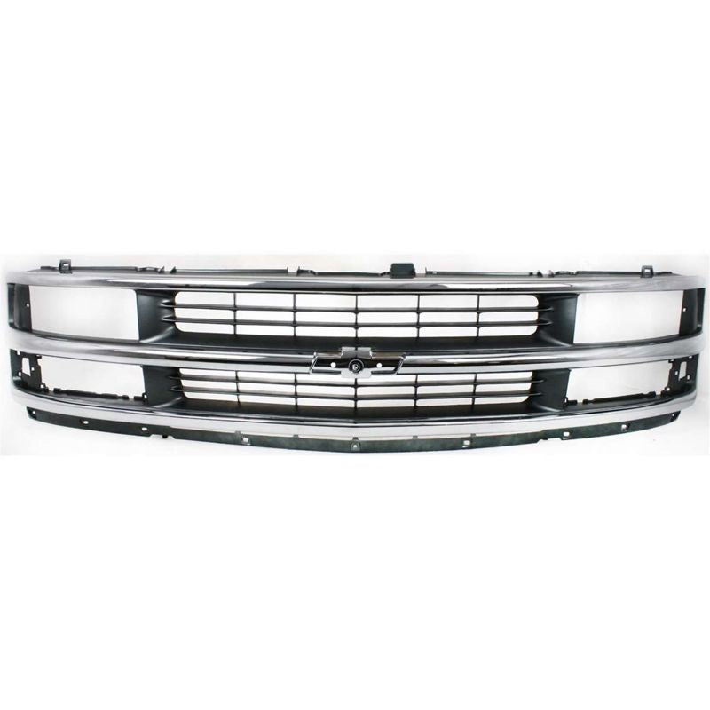Chevy Express Chevy Van Grill Assy Chrm Composite Type 1996-2002