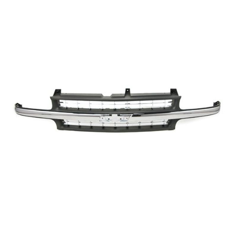 Chevy,Chevy,Chevy Suburban,Tahoe,Silverado Suburban/Tahoe/Silverado Grill Chrm / Blk 1999-2002
