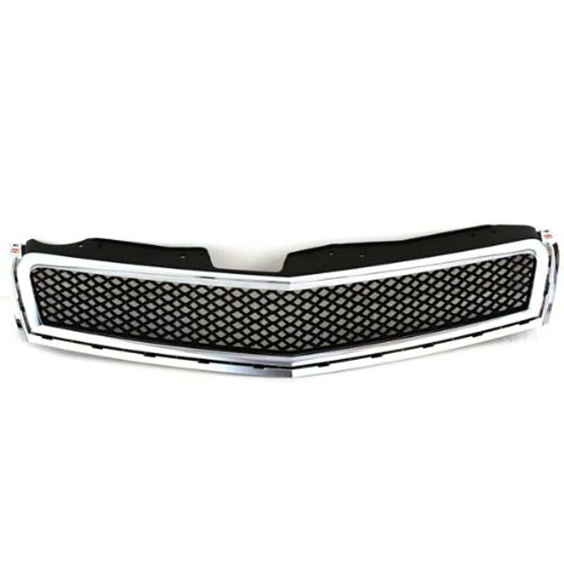 Chevy Traverse Upper Grille Assy Chrm / Mat-Blk 2009-2012