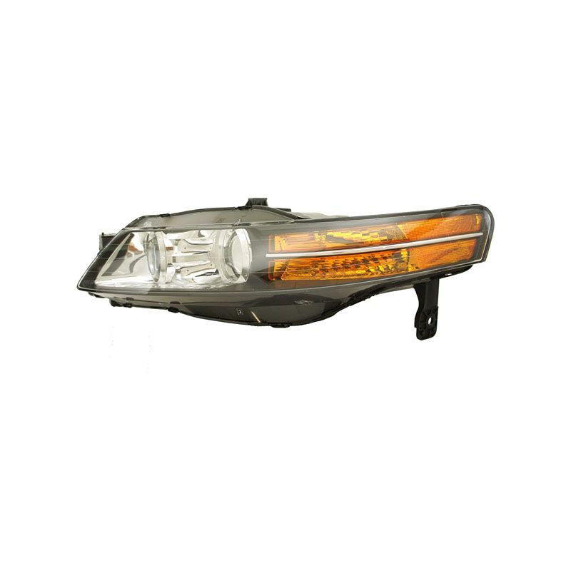 Acura T/L Headlight Assembly HID Without Bulbs 2007-2008 Left Side