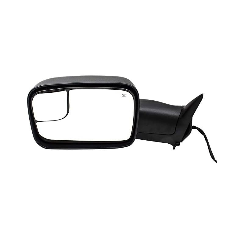 Ram-Pickup Mirror Power Heated Early Design Left Side 1998-2002