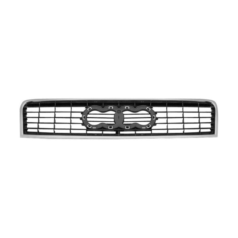 Audi A4 Grille Assy Black w/ Chrome Frame (Satin Black) 2002-2005