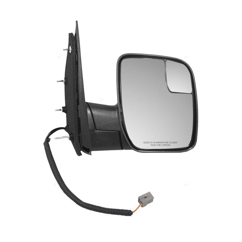 Econoline Mirror Power Sail Type With Spotter Right Side 2010-2013