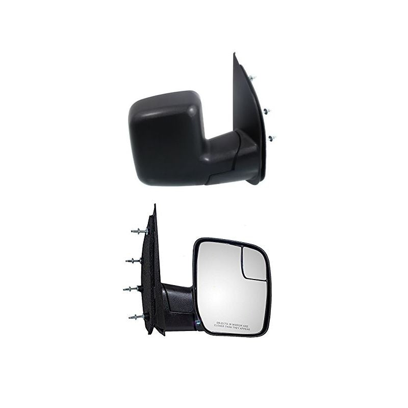 Econoline Mirror Manual Sail Type With Spotter Right Side 2010-2013