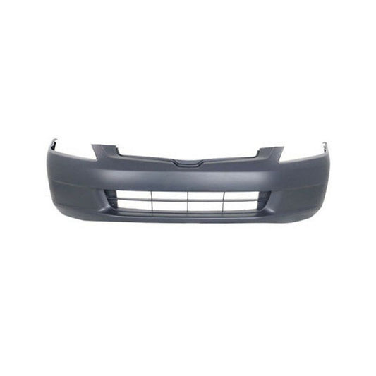 Accord Front Bumper Primed 4DR Left Side 2003-2005