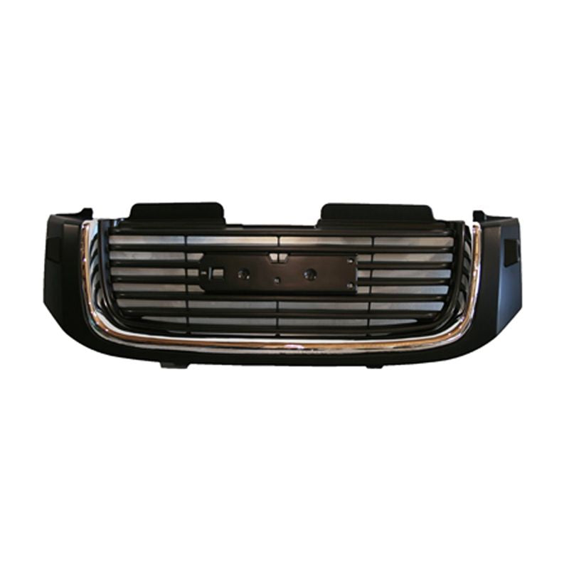 C2140 - Pontiac Chevy Truck Grill Assy Blk / Grey / Crhm   Envoy SLE 2002-2009