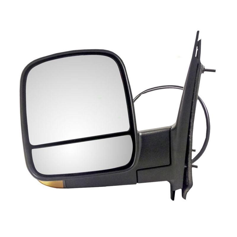 C4919 - General Motor Savanah Chevy / GMC Mirror Power w/ Heat w/ Signal Lamp DBL Glass 2008-2021 / LH