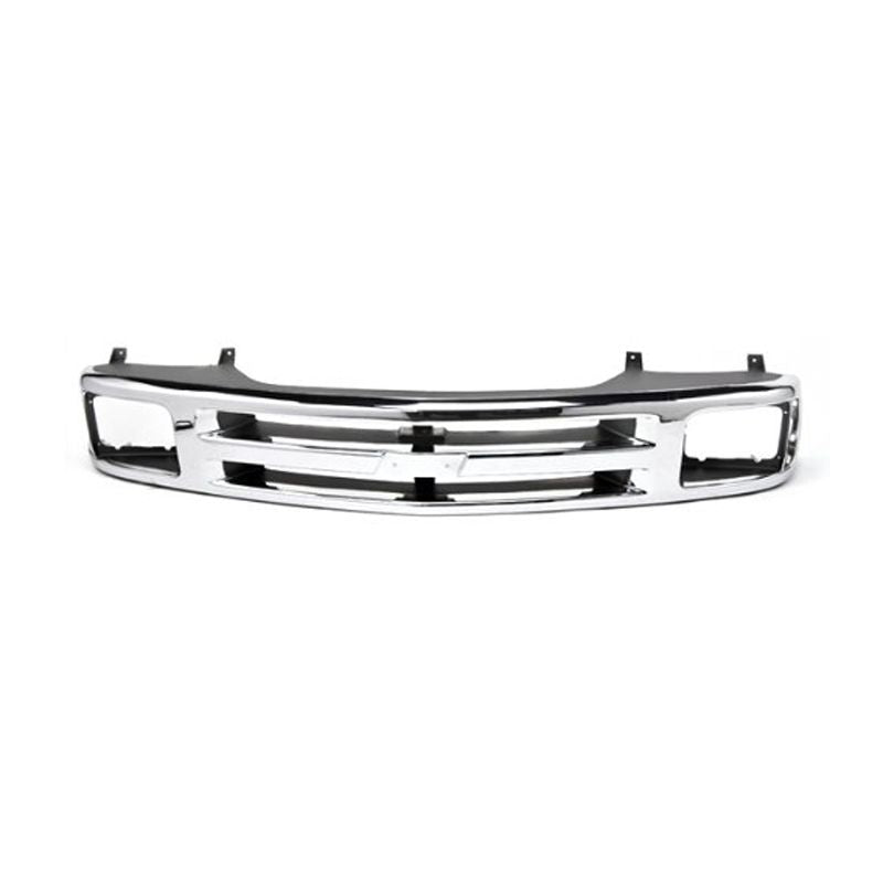 C2121 - Chevrolet S10 Chevy S-10 Sonoma Grill Chrm/Slvr/Blk 1994-1997