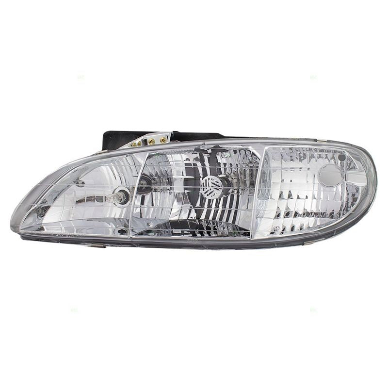 Pontiac Grand Am Headlight Assembly 1996-1998 Left Side