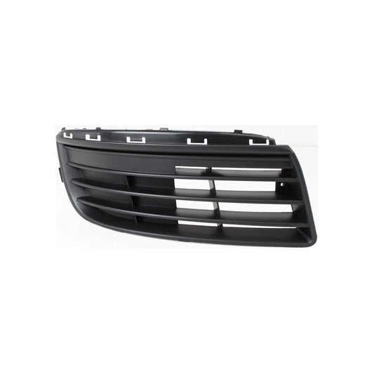 Volkswagen Volkswagen Jetta Front Bumper Grille Outer Mat-Black without Front L.Hole (Fog Lamp Cover) 2005-2008 Right Side
