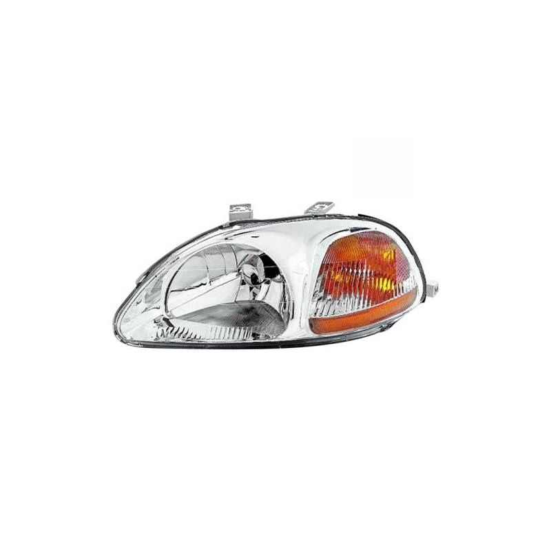 Honda Civic Head Lamp Assembly Without Bulb 1996-1998 Left Side