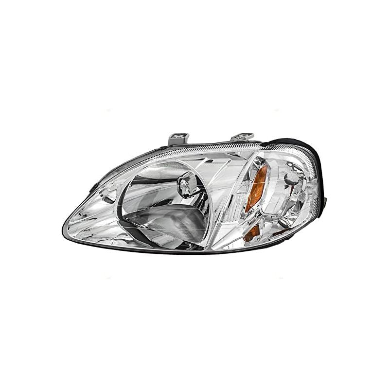Honda Civic Head Lamp Assembly 1999-2000 Left Side