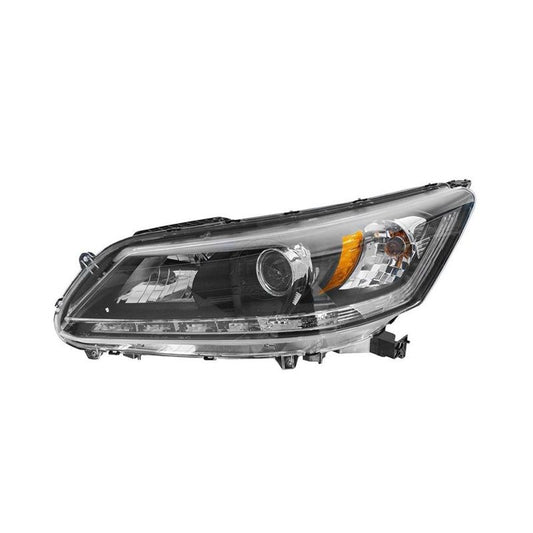 Accord Headlight Assembly 4DR With Driving Lamp Left Side 2013-2015