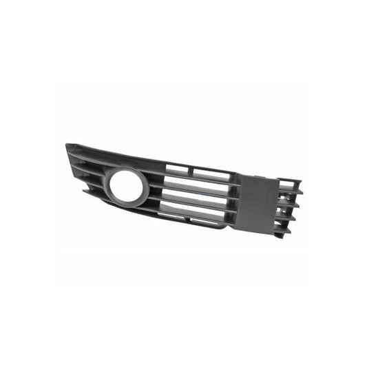 Volkswagen Passat Front Bumper Lower Molding Cover Matte-Black With Front LightHole 2001-2005 Right Side