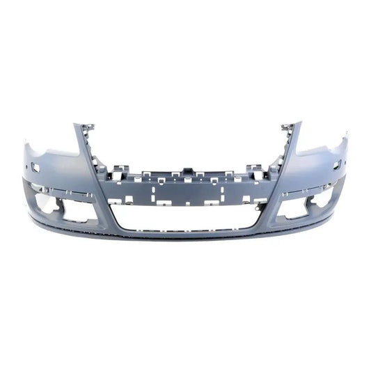 Volkswagen Passat Front Bumper Primed-Gray With Parking Aid With Headlight Washer 2006-2009