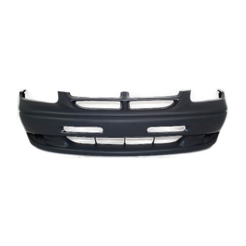 D3004X - Dodge Caravan Caravan F. Bumper Primed         w/   F.L. Holes 1996-1998