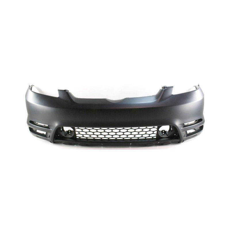 Toyota Matterix Front Bumper Primed XRS / XR Model With Molding Hole 2003-2004