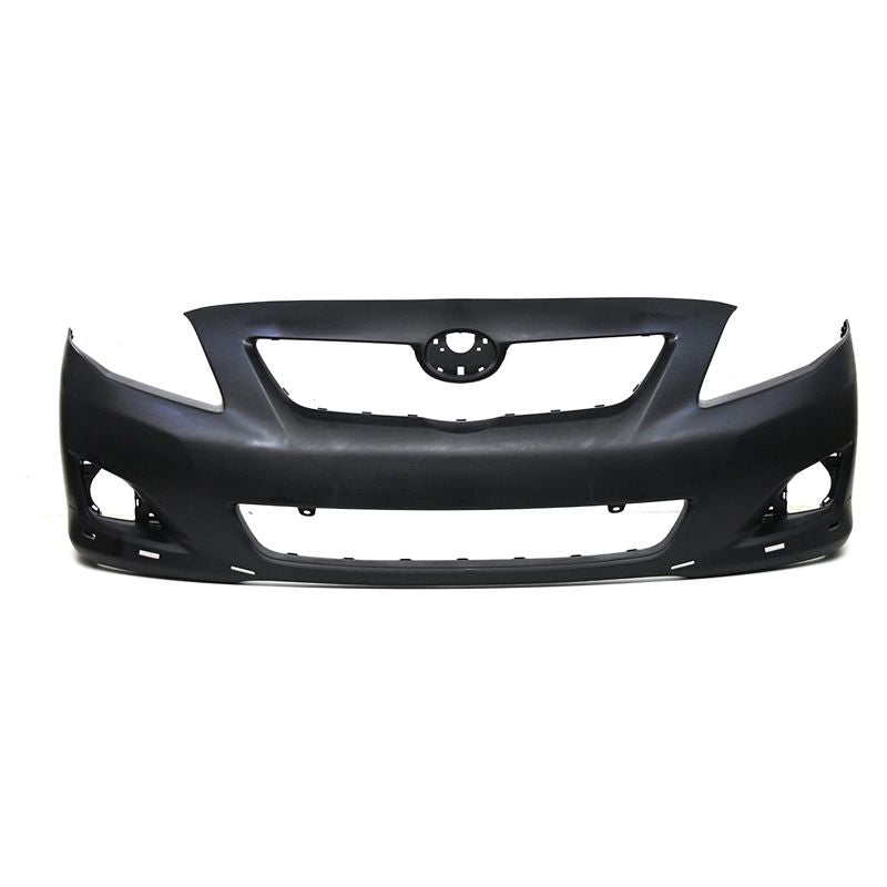 Toyota Corolla Front Bumper Primed With Spoiler Hole (S/XRS Model) 2009-2010