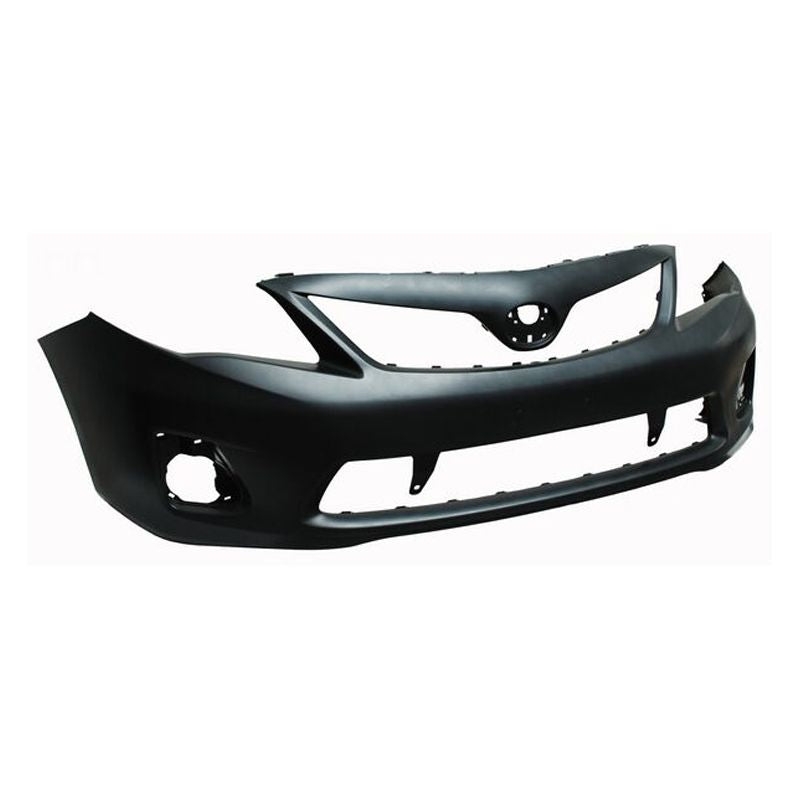 Toyota Corolla Front Bumper Primed ( Fog Lamp = T0854 / T0855 ) 2011-2013