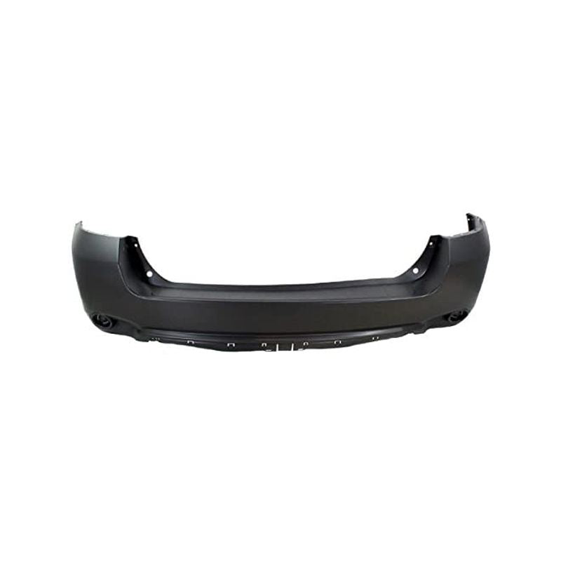 Toyota Highlander Rear Bumper Upper Partial Primed 2008-2010