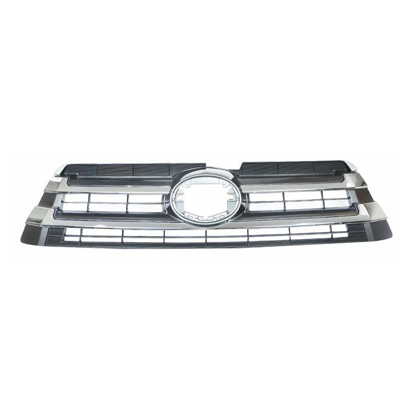 Highlander Grill Black With Grey Silver Molding 2017-2019