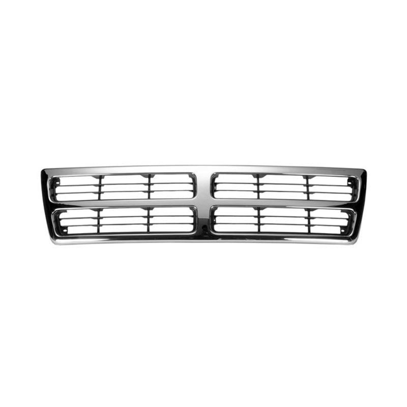 Parrilla para furgoneta Dodge Dodge cromada/gris oscuro 1994-1997