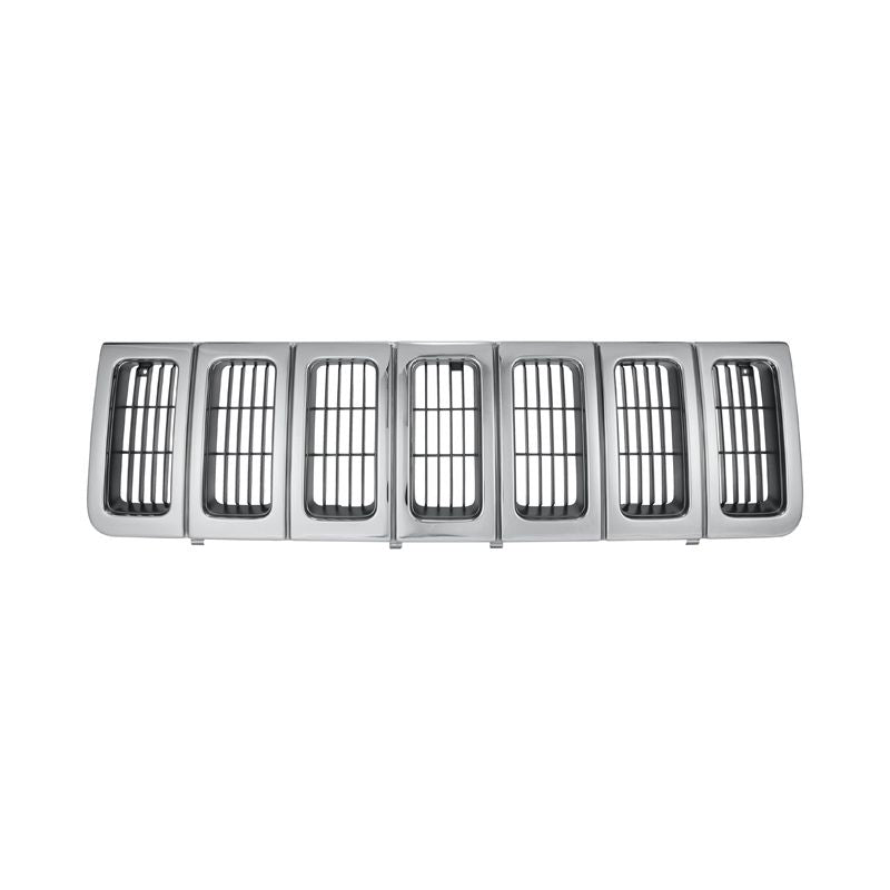 Jeep Grand Cherokee Grill Chrome-D. Argent 1996-1998