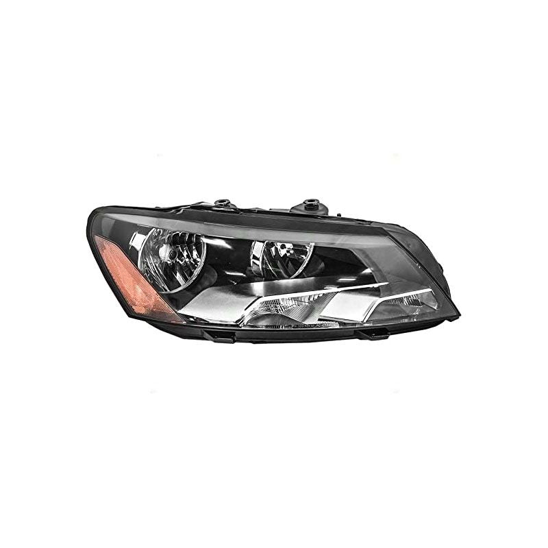 Conjunto de faros delanteros halógenos Volkswagen Passat 2012-2015 lado derecho