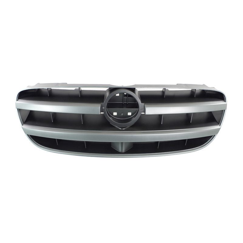 Conjunto de parrilla para Nissan Maxima (plata/plata/negro, 2002-2003)
