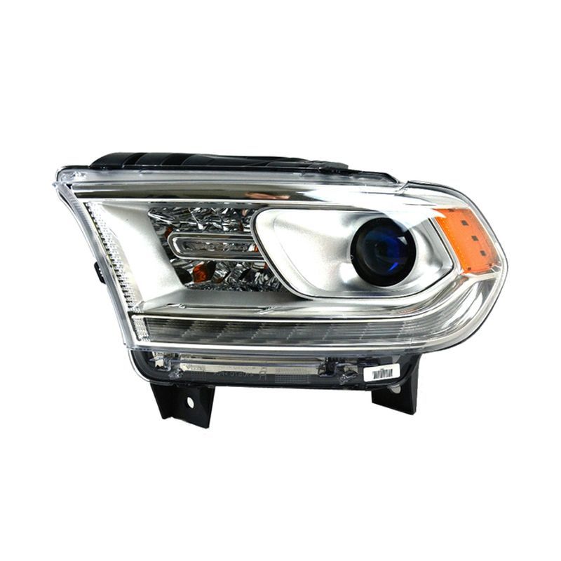 D7753 - Dodge Durango Durango H/L Assy Chrm Halogen w/ LED Running Lamp 2014-2020 / LH