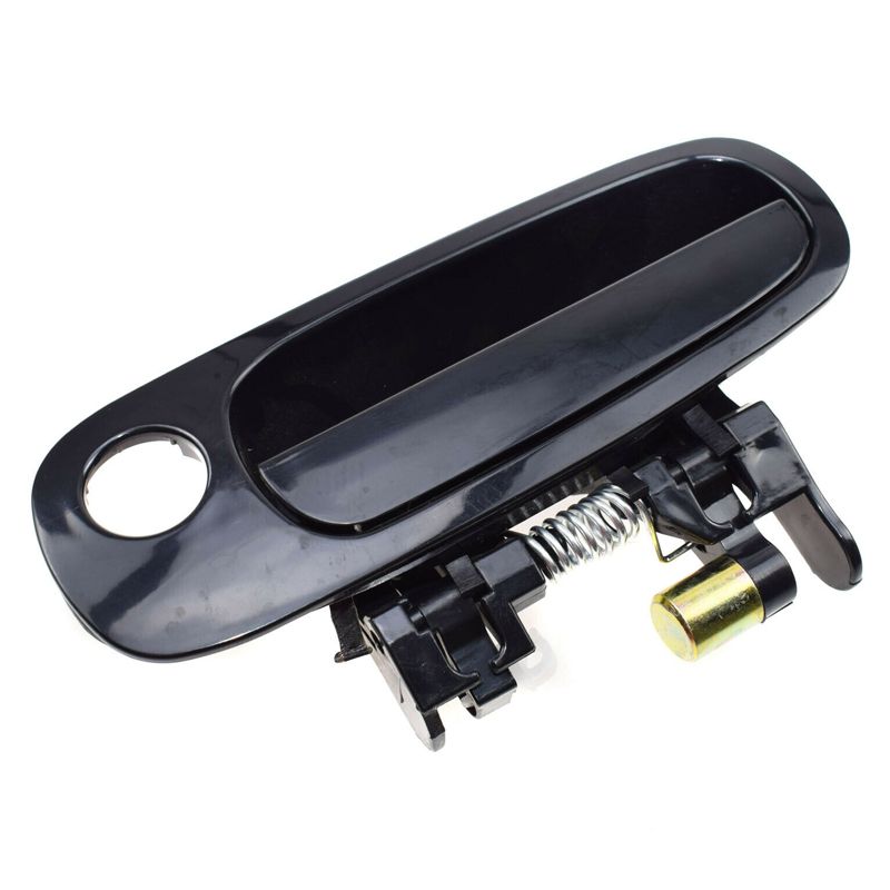 Manija exterior de puerta delantera derecha para Toyota Corolla, color negro (1998-2002)
