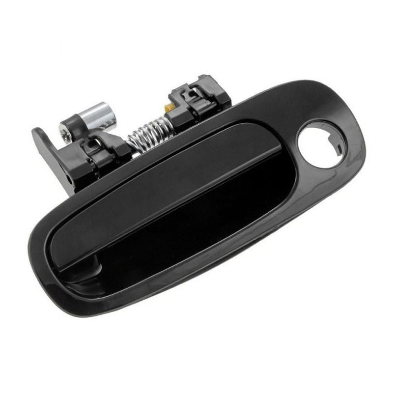 Manija exterior de puerta delantera izquierda negra para Corolla 1998-2002