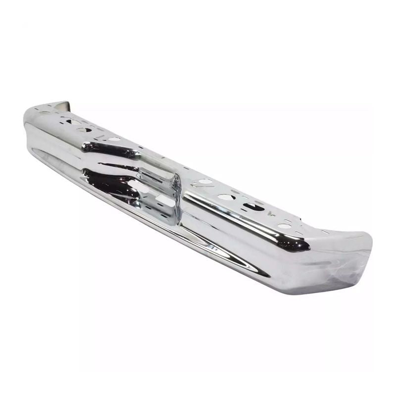 Ford Econoline R. Bumper Chrome w/ Step      w/o Sensor Hole 1992-2013
