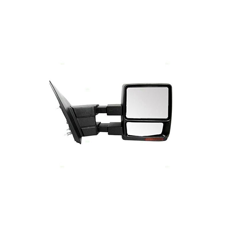 Ford,Ford F150,F250 Pickup Mirror Power With Heat & Lamp Tex Black Trailer Tow T