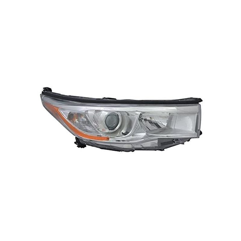 Highlander Headlight Assembly Right Side 2014-2016