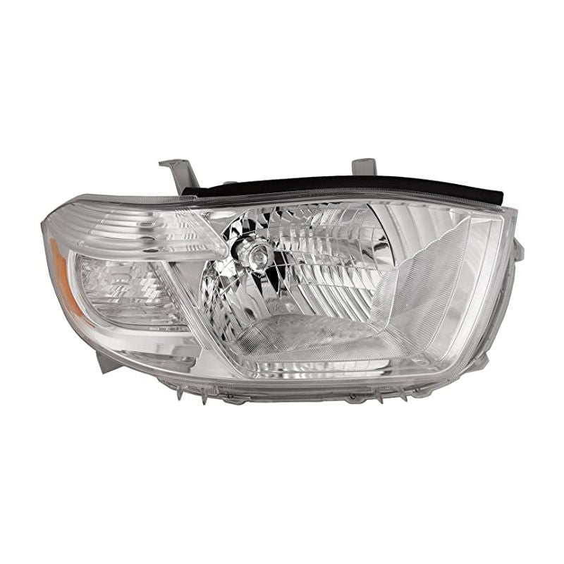 Highlander Headlight Assembly Base / Limited Model Right Side 2008-2010
