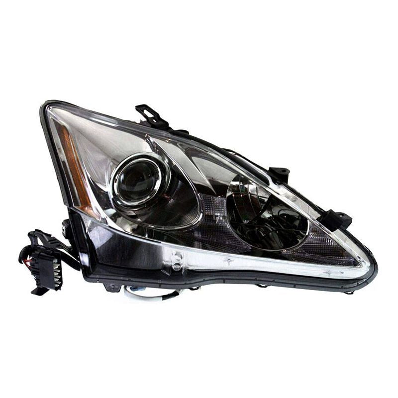 Lexus IS-250 Headlight Assembly Halogen 2009-2010 Right Side