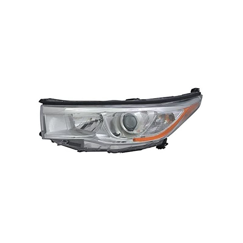 Toyota Highlander Headlight Assembly 2014-2016 Left Side