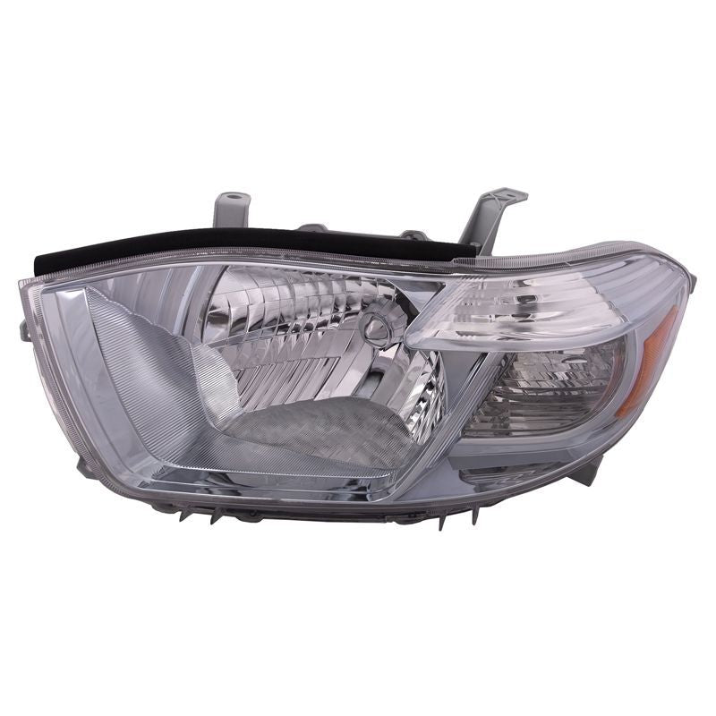 Toyota Highlander Headlight Assembly Hybrid Model 2008-2010 Left Side
