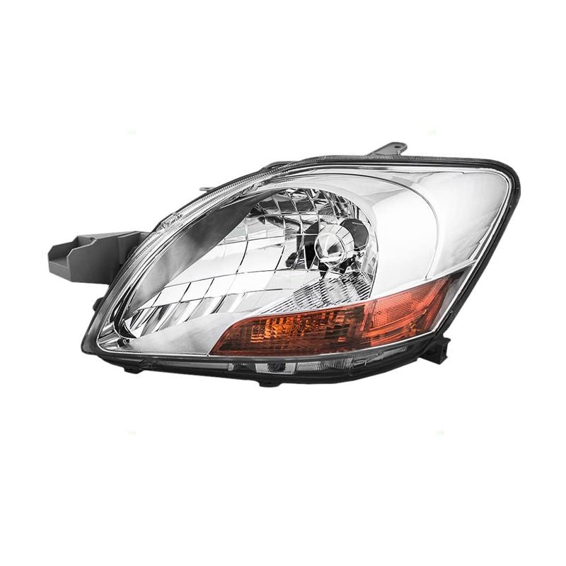 Toyota Yaris Headlight Assembly 4DR 2006-2012 Left Side