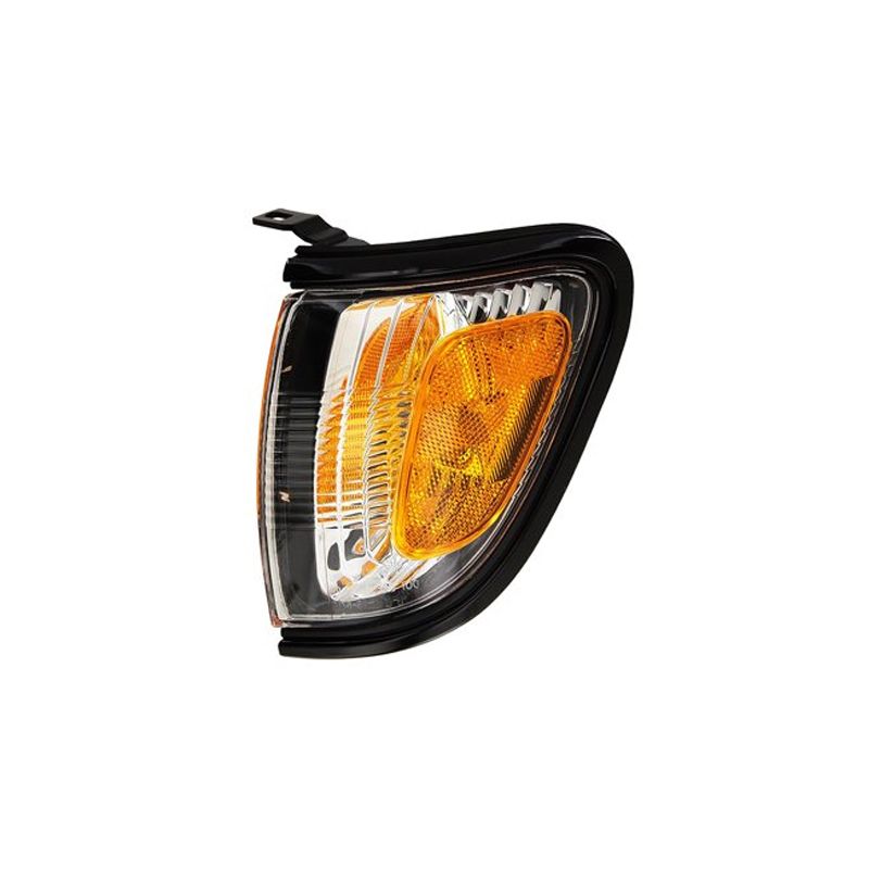 Lámpara de esquina negra para Toyota Tacoma (lado izquierdo, 2001-2004)