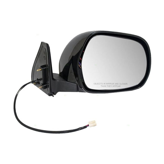 4Runner Mirror Power With Heat Black Right Side 2003-2009