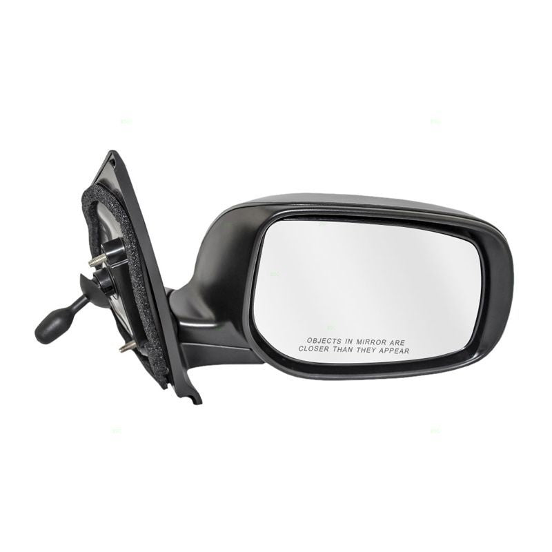 Toyota Yaris Mirror Manual Sedan 2006-2012 Right Side