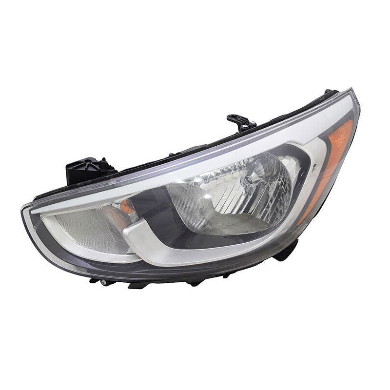 Conjunto de faros delanteros halógenos Hyundai Accent 2015-2017, lado izquierdo