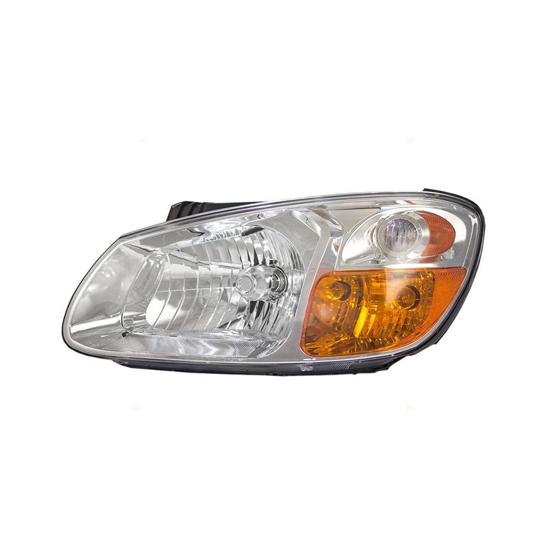 KIA Spectra Headlight Assembly 2007-2009 Left Side
