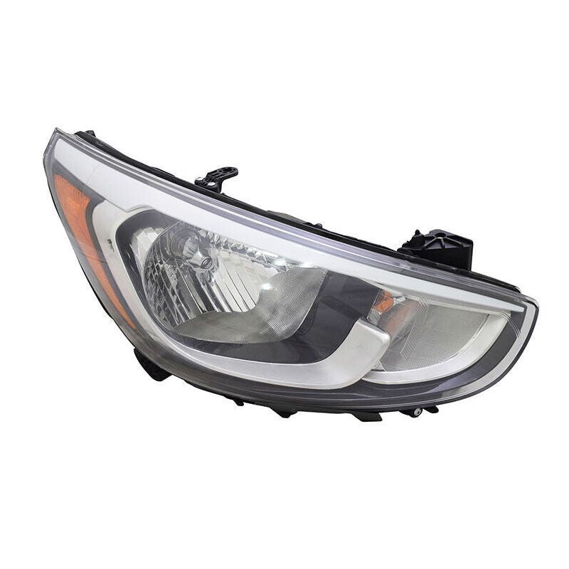 Conjunto de faros delanteros halógenos Hyundai Accent 2015-2017 lado derecho