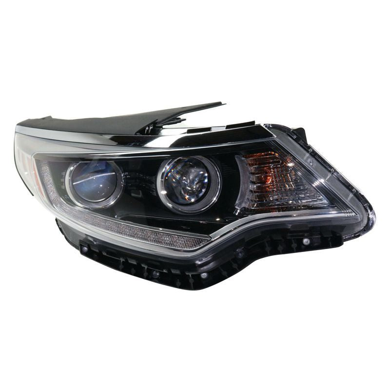 Conjunto de faros delanteros halógenos con LED para KIA Optima (2016-2018), lado derecho