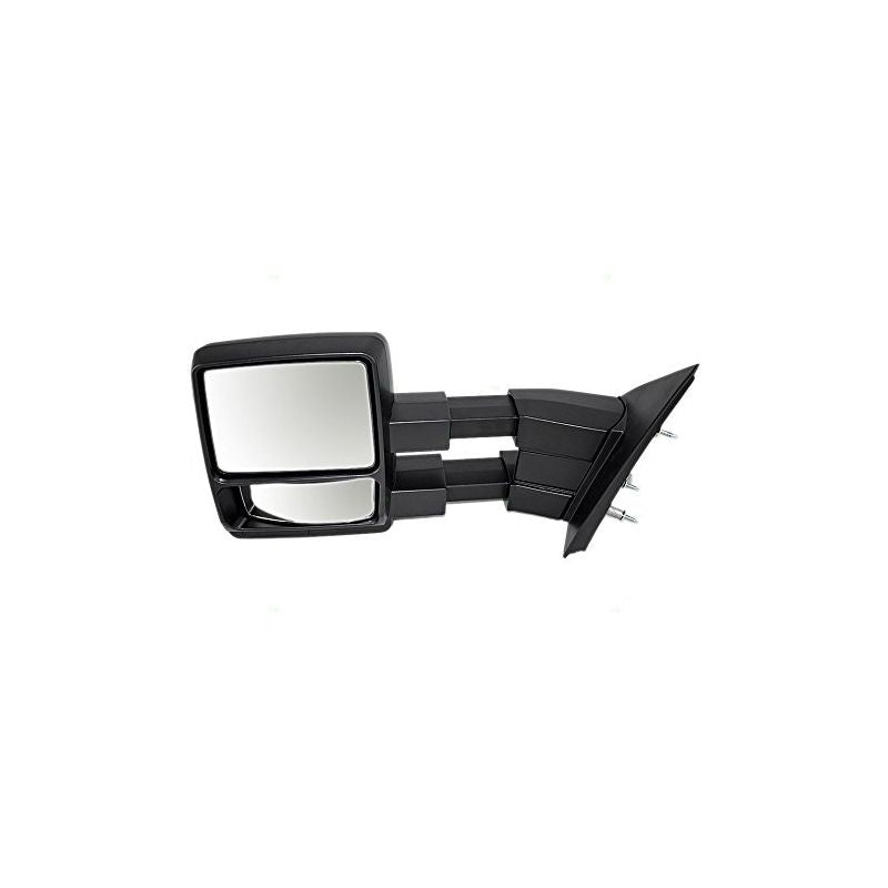 Ford F150 Pickup Mirror Manual Tex Black Trailer Tow
