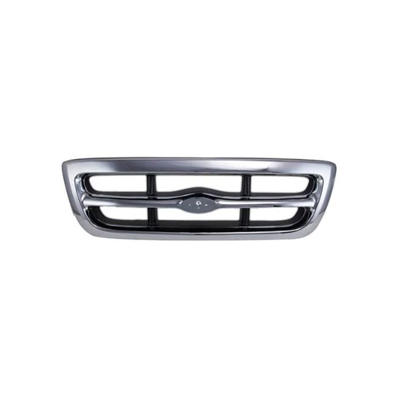 Ford Ranger Grill Assembly Chrome / Silver / Gray 2/4wd 1998-2002