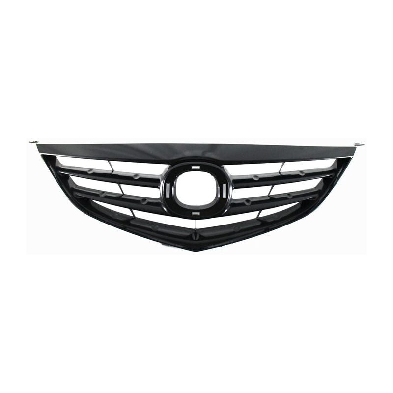 Parrilla deportiva negra mate para Mazda 6 (2003-2005)